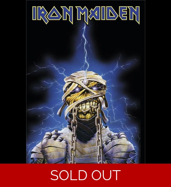 Iron Maiden Powerslave Textile/Fabric Poster 28"x 41"
